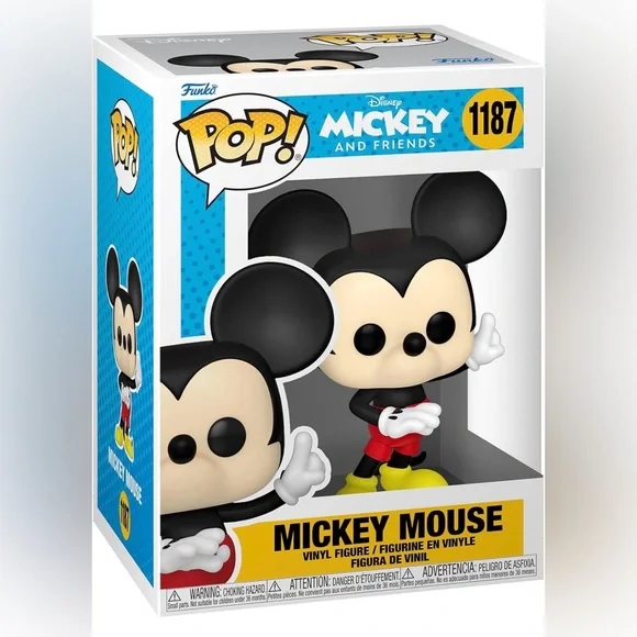 NIB Funko POP! Disney Mickey Mouse and Minnie Mouse Collectible Set - Picture 7 of 7